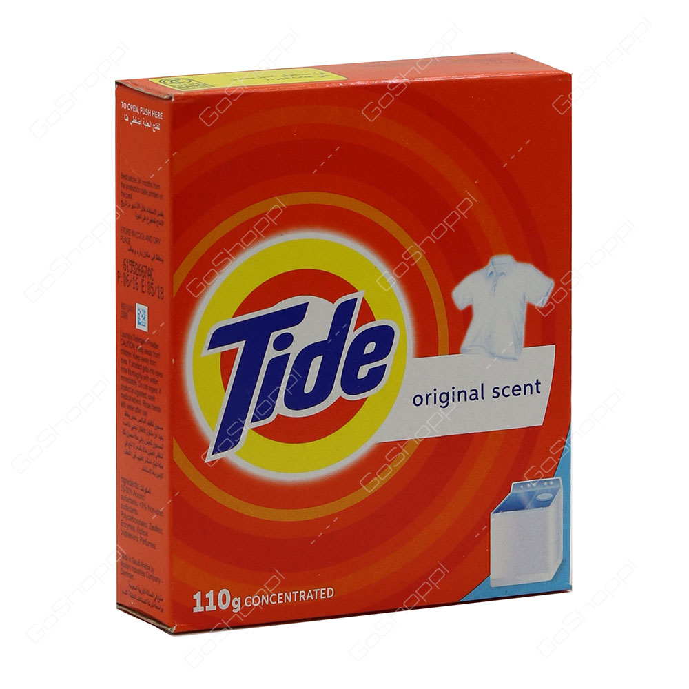 Tide Original Scent Concentrated Top Load Washing Powder 110 g Buy Online