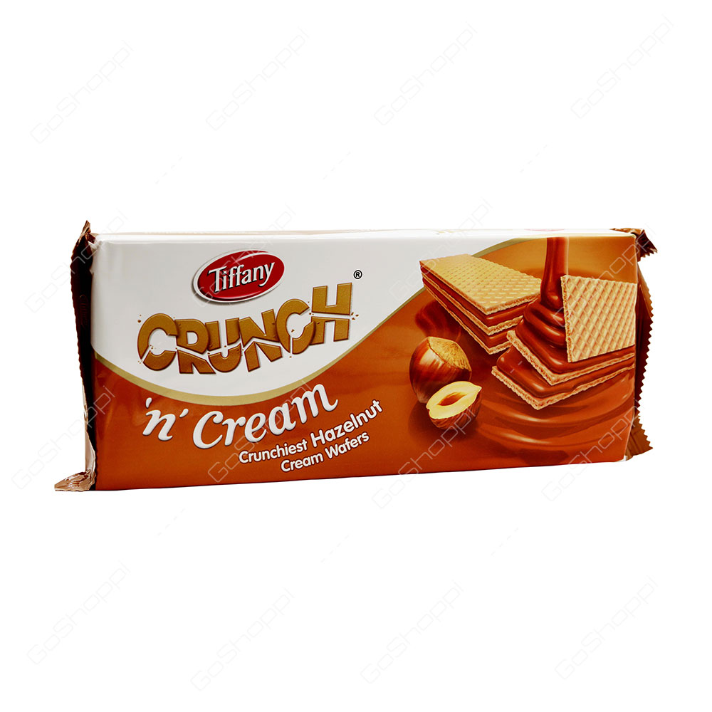 Tiffany Crunch n Cream Hazelnut Cream Wafers 153 g