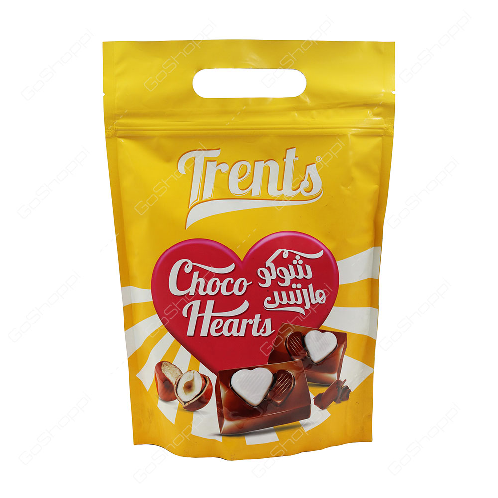 Trents Choco Hearts Chocolates 450 g
