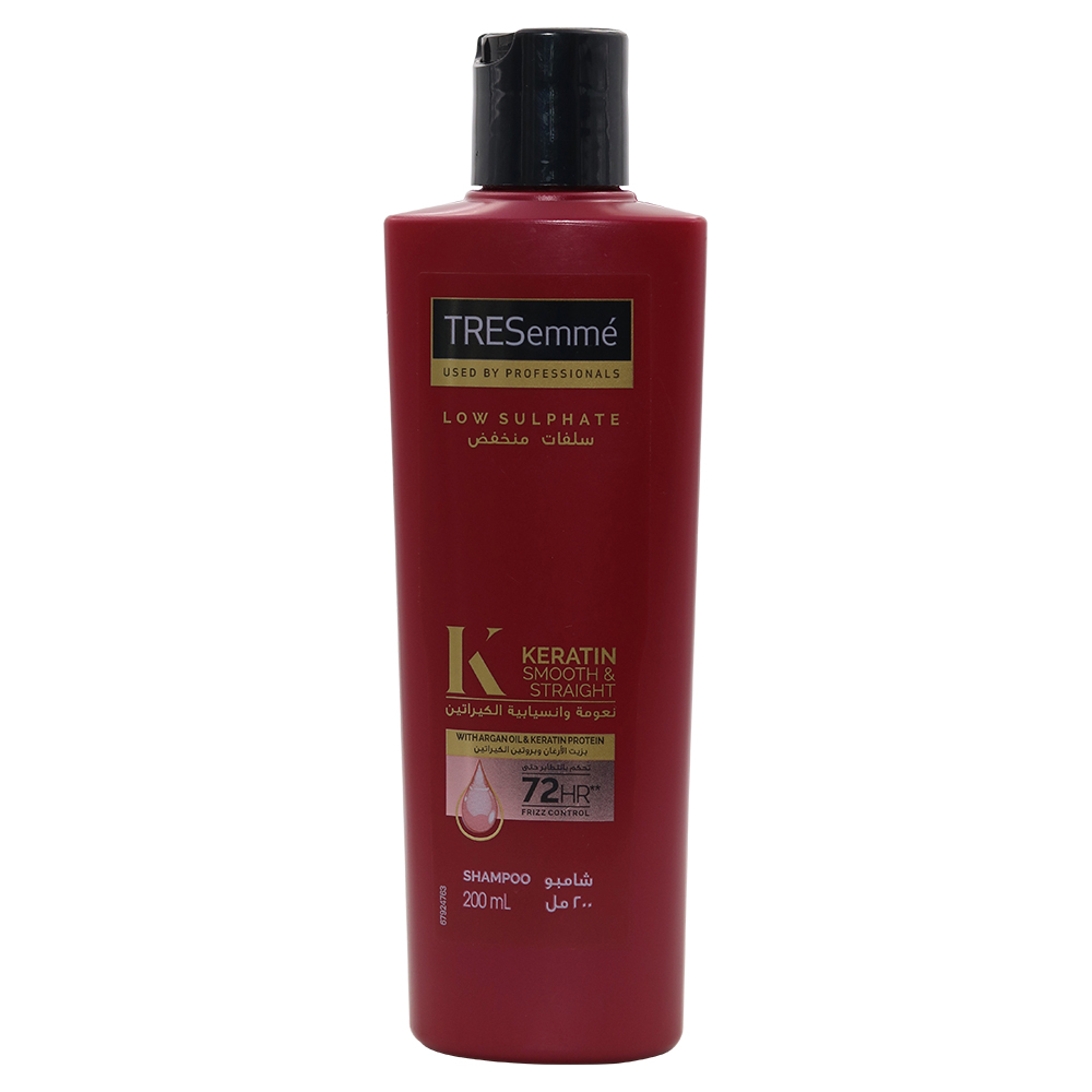 Tresemme Low Sulphate Keratin Smooth And Straight Shampoo 200ml