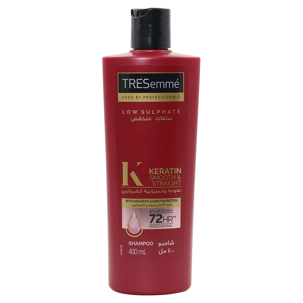 Tresemme Low Sulphate Keratin Smooth & Straight Shampoo 400ml