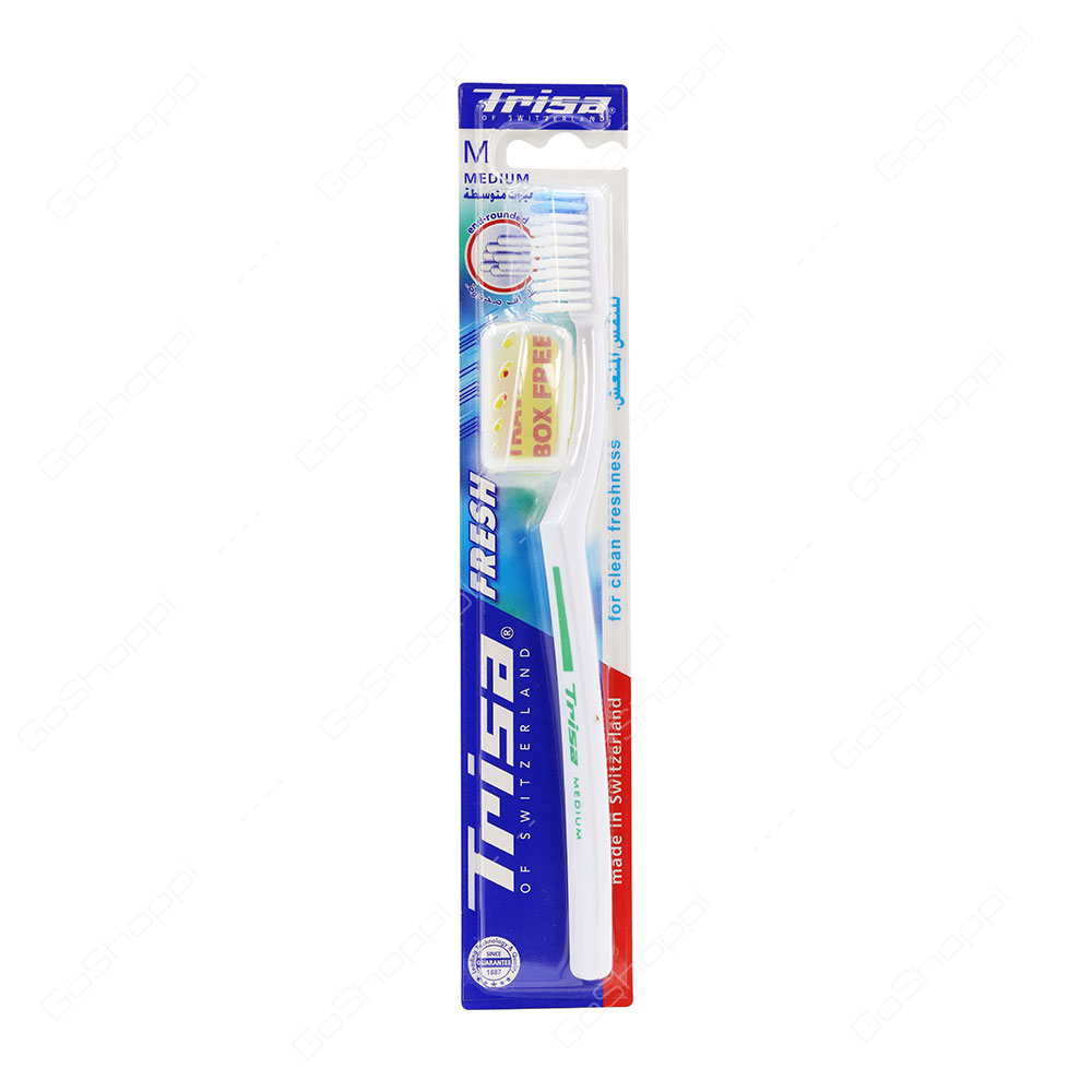 Trisa Fresh Medium Toothbrush 1 pcs