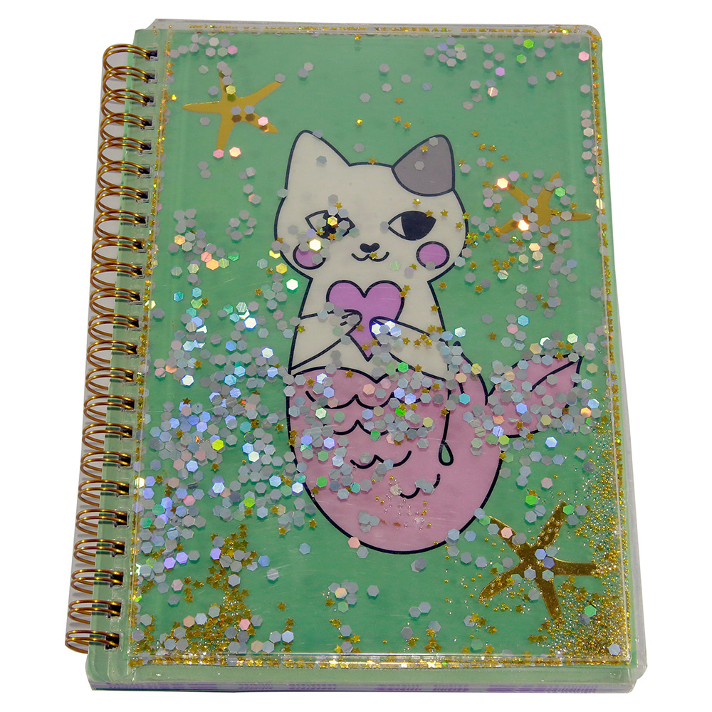Twinkle Metallic Spiral Notebook