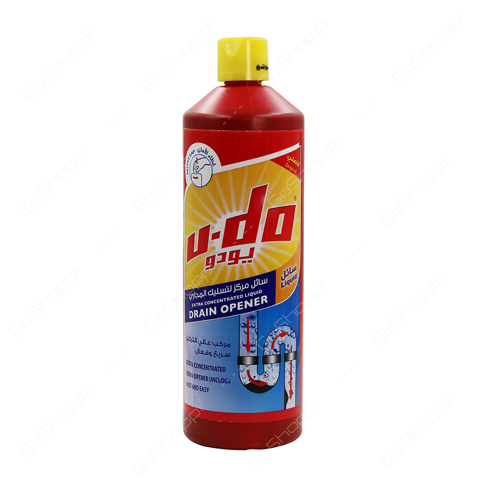 U Do Drain Opener Liquid Original 1000 ml