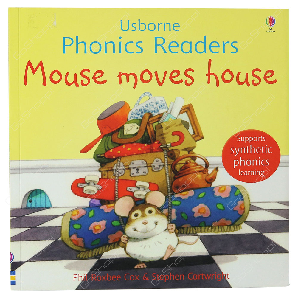Usborne Phonics Reader - Mouse Moves House By Phil Roxbee Cox