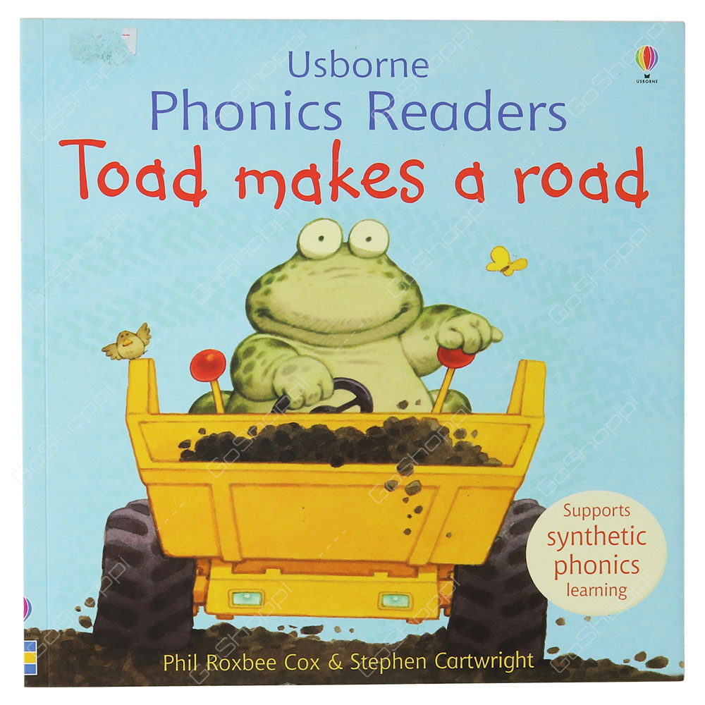 Usborne Phonics Reader - Toad Makes A Road By Phil Roxbee Cox