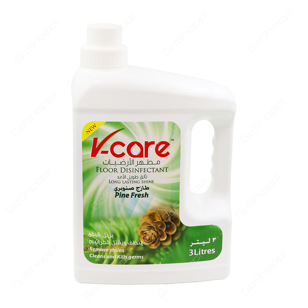 V Care Floor Disinfectant Pine Fresh 3 l