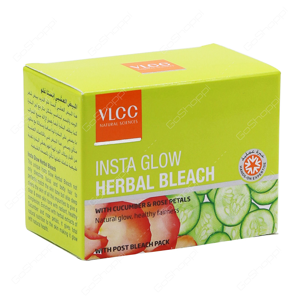 VLCC Insta Glow Herbal Bleach 27.5 g