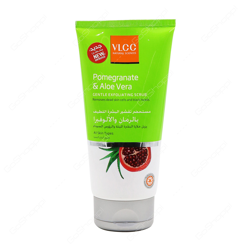 VLCC Pomegranate And Aloe Vera Gentle Exfoliating Scrub 150 ml