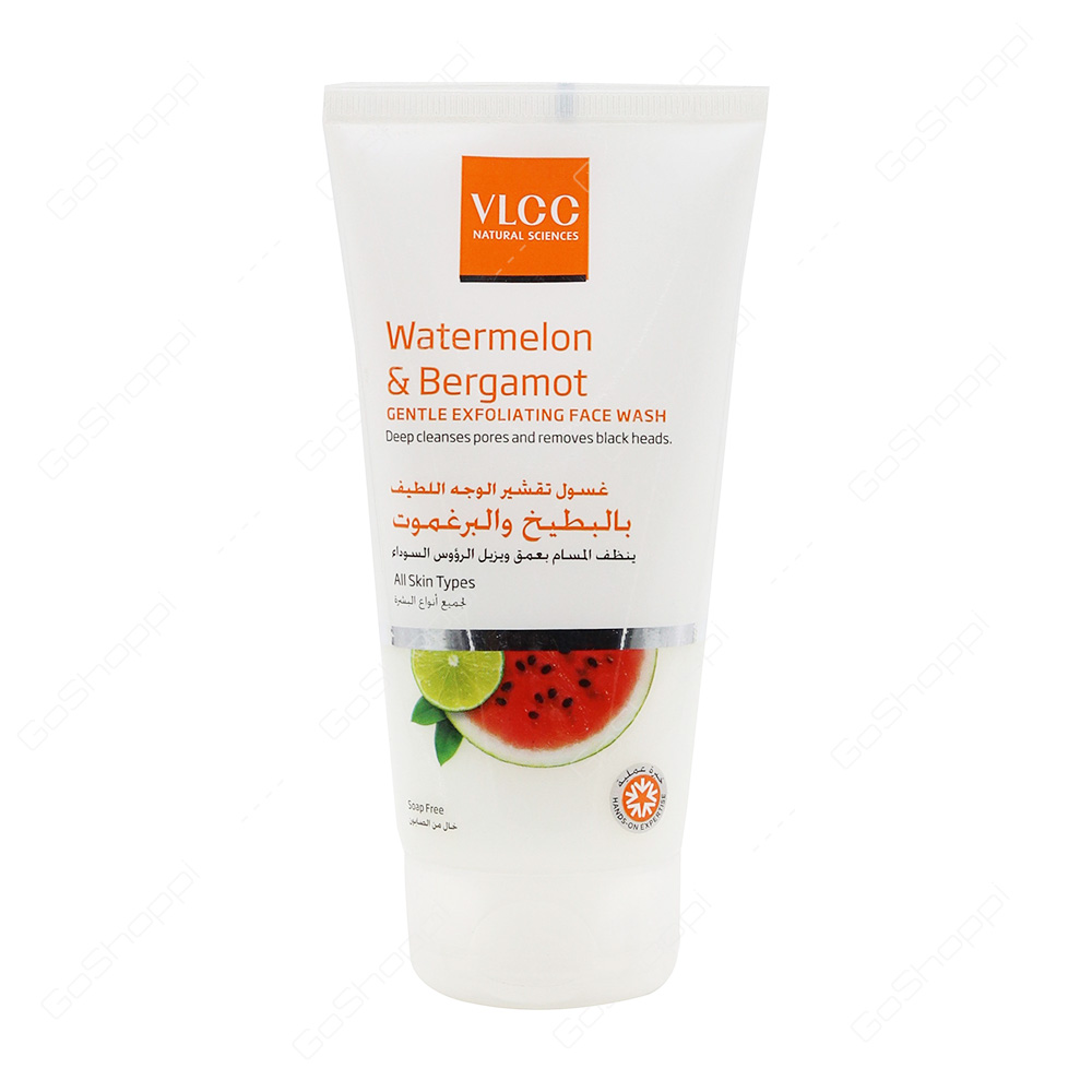 VLCC Watermelon And Bergamot Gentle Exfoliating Face Wash 100 ml