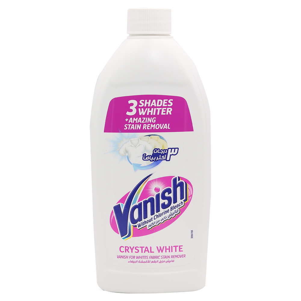 Vanish Crystal White Fabric Stain Remover 500ml