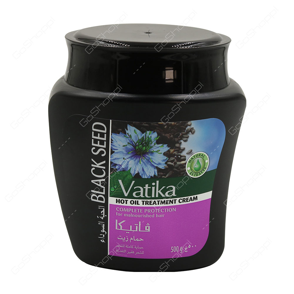Vatika Black Seed Hot Oil Treatment Cream Complete Protection 500 g - Buy Online Vatika Black Seed Hot Oil Treatment Cream Complete Protection 500 g - Buy Online
