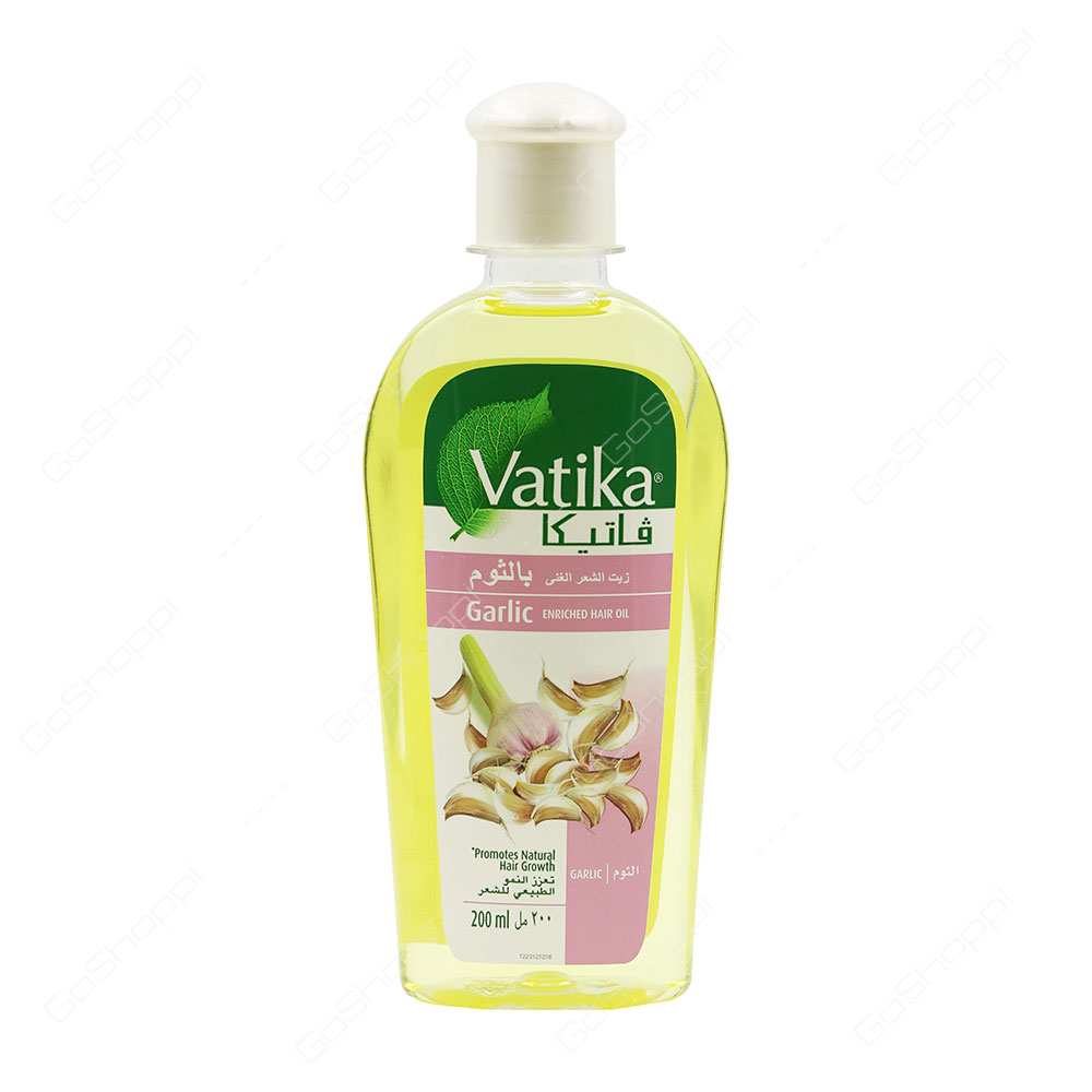 Vatika Garlic Enriched Hair Oil 200 ml - Buy Online Vatika Garlic Enriched Hair Oil 200 ml - Buy Online