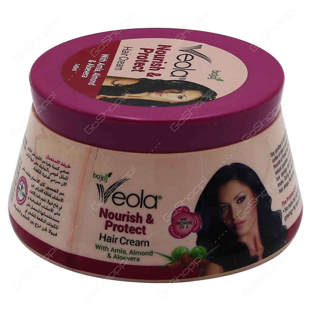 Veola Nourish And Protect Hair Cream With Amla Almond And Aloevera 140 ml