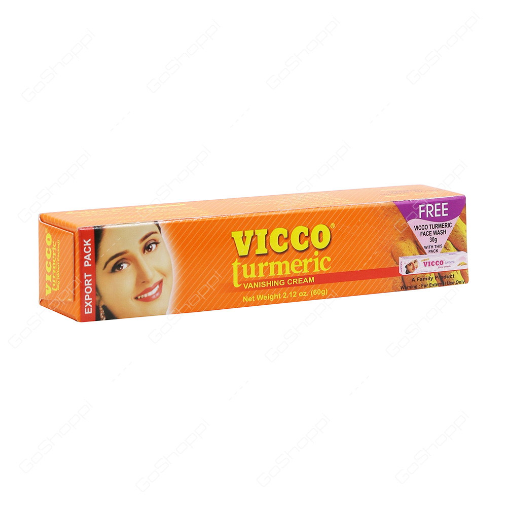 Vicco Turmeric Vanishing Cream 60 g