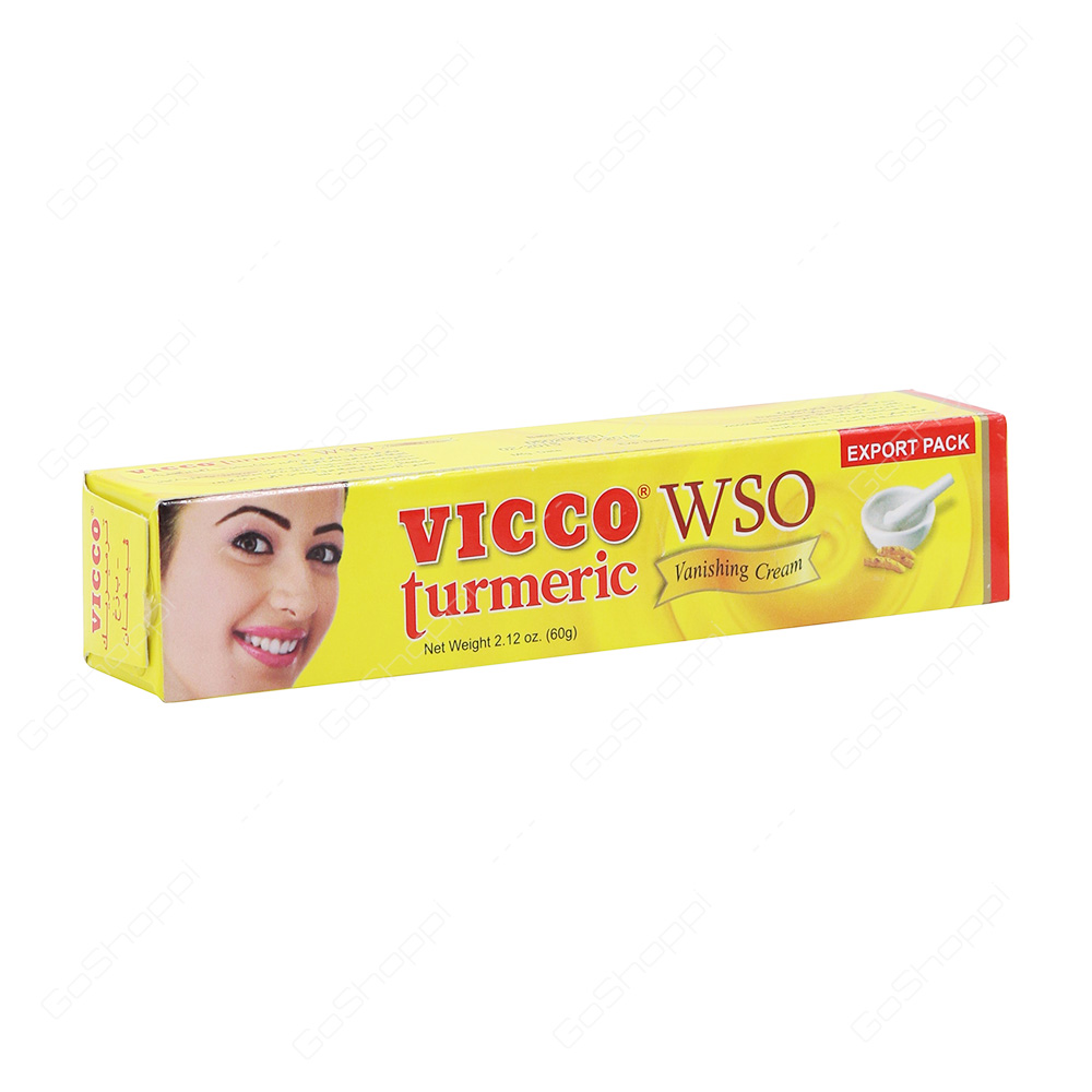 Vicco WSO Turmeric Vanishing Cream 60 g