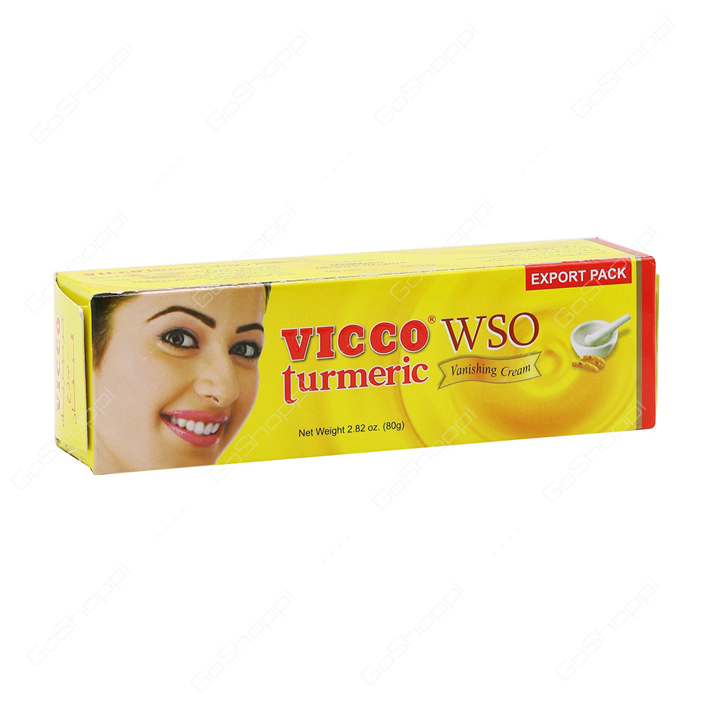 Vicco WSO Turmeric Vanishing Cream 80 g