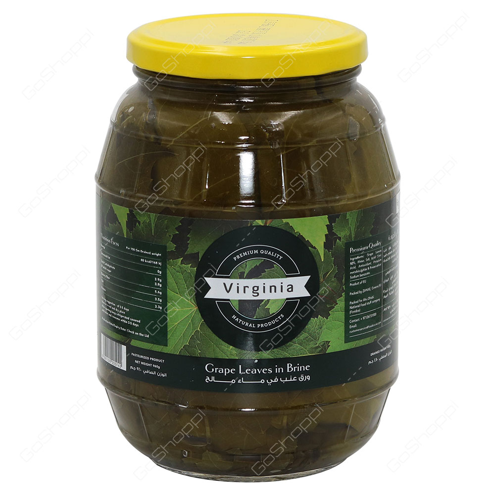 Virginia Grape Leaves In Brine 960 g