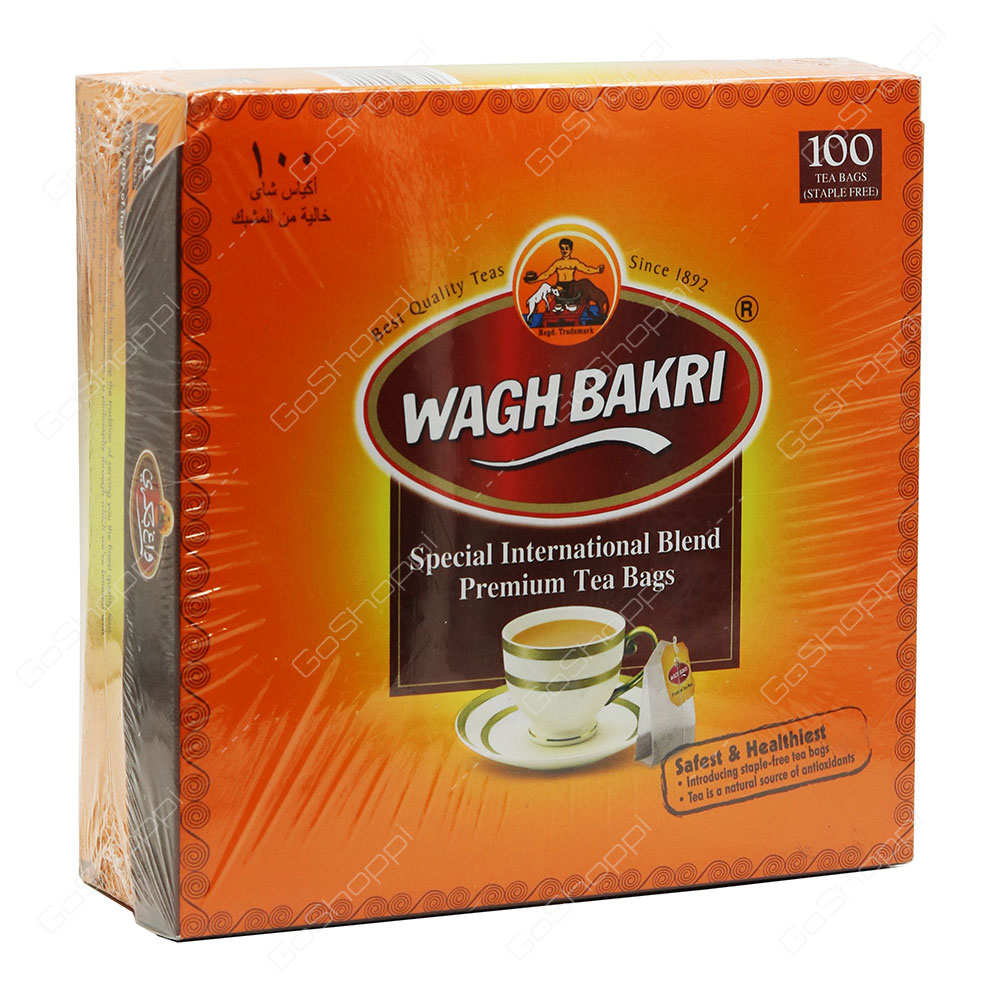 Wagh Bakri Premium Tea Bags 100 Bags
