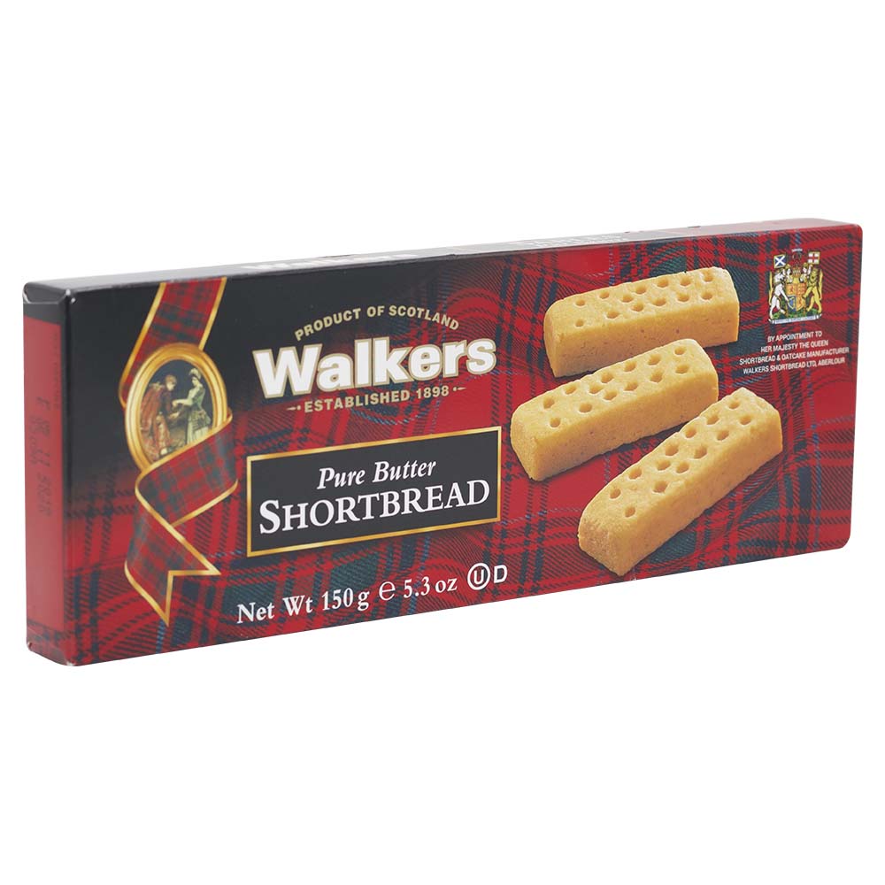 Walkers Pure Butter Shortbread 150g