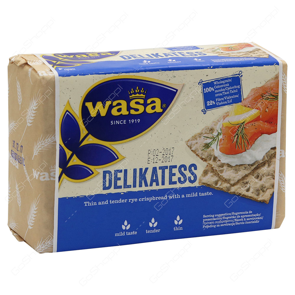 Wasa Delikatess Crispbread 270 g