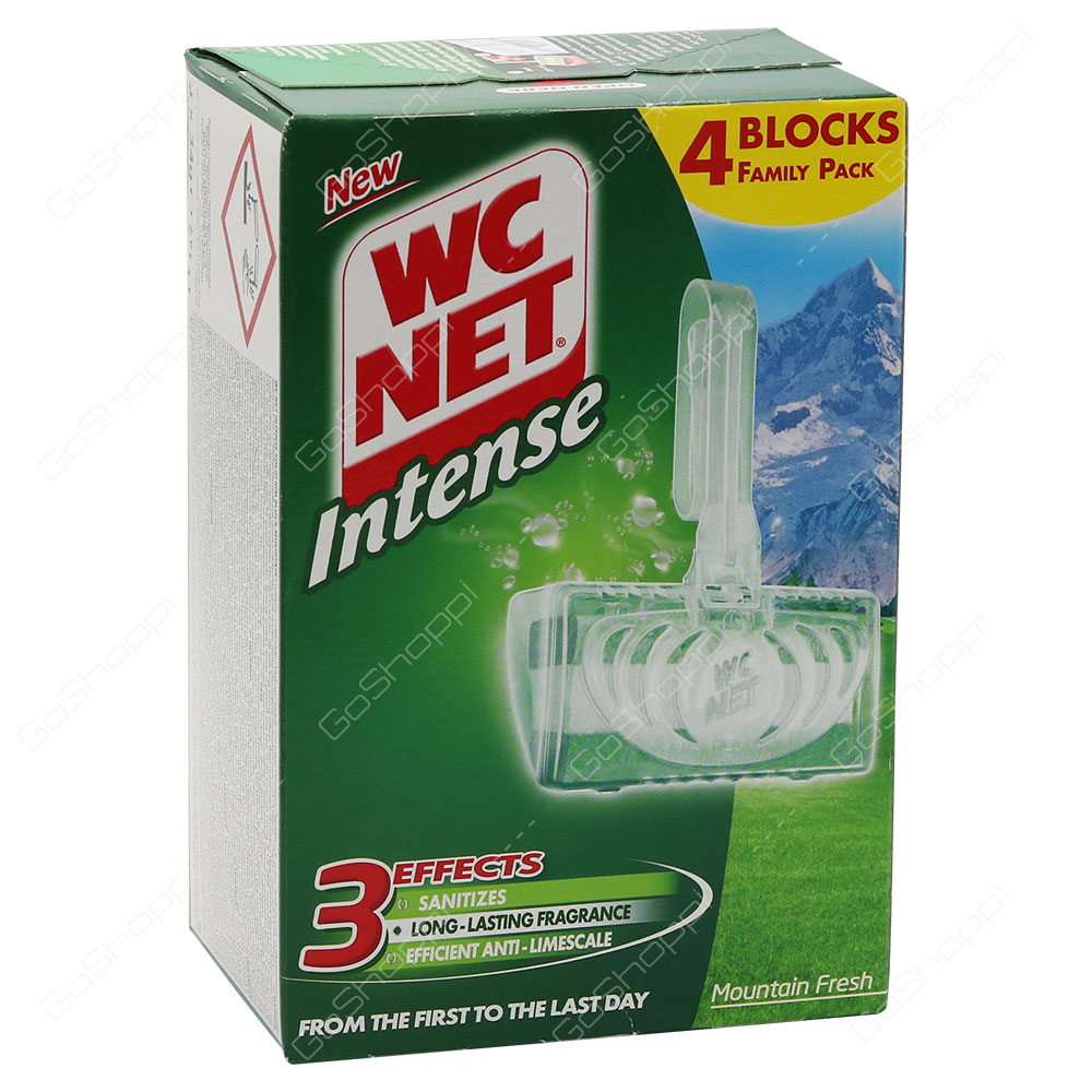 Wc Net Intense 4 Blocks Mountain Fresh 4 pcs