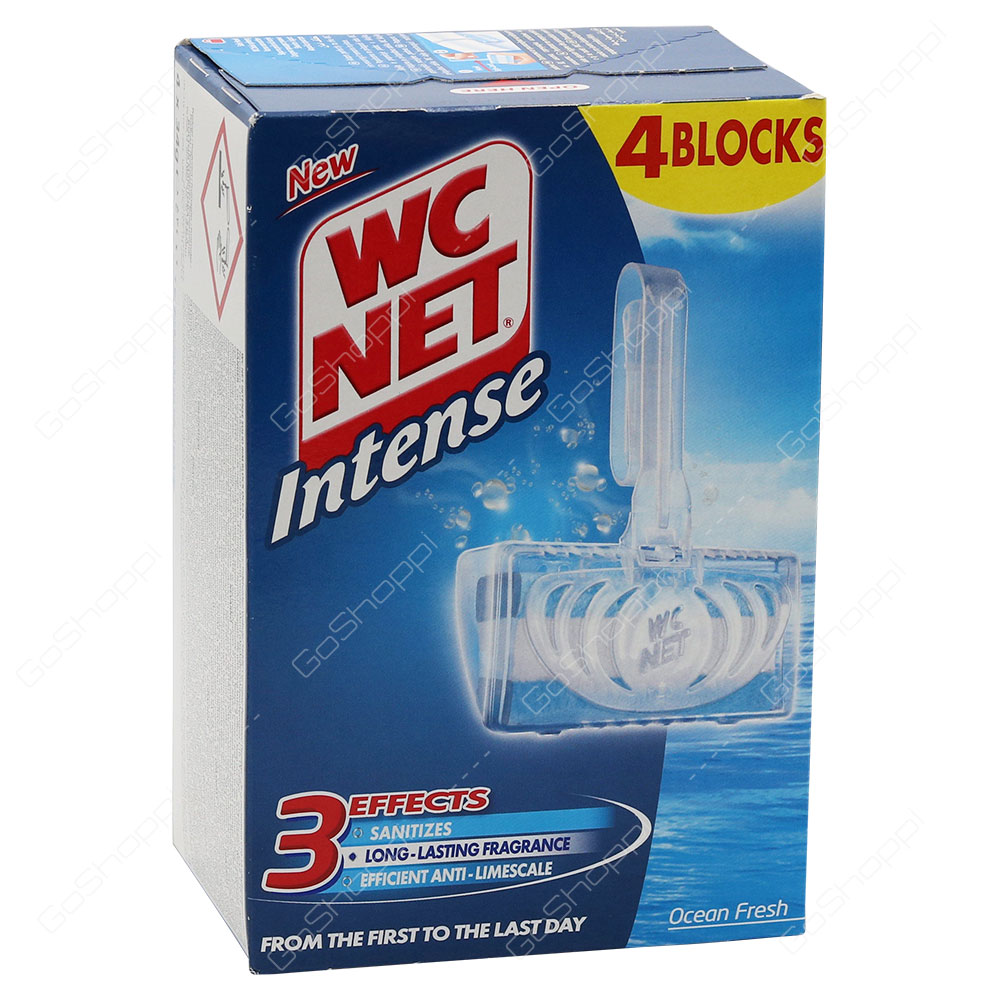 Wc Net Intense 4 Blocks Ocean Fresh 4 pcs