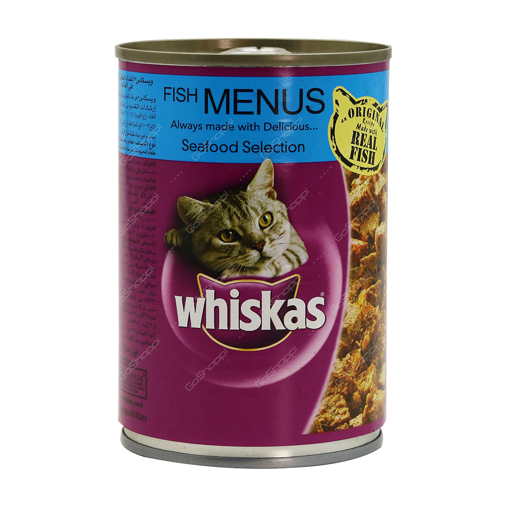 Whiskas Fish Menus Seafood Selection 400 g