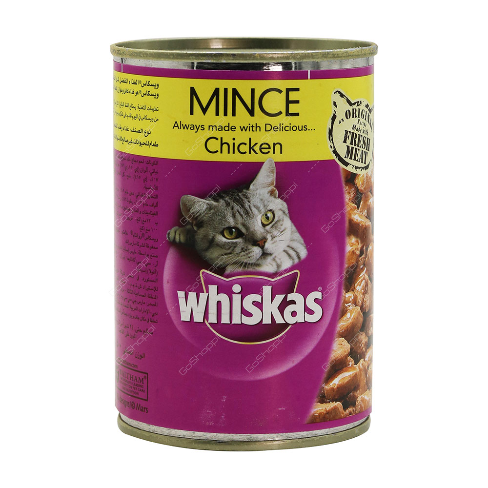 Whiskas Mince Chicken 400 g