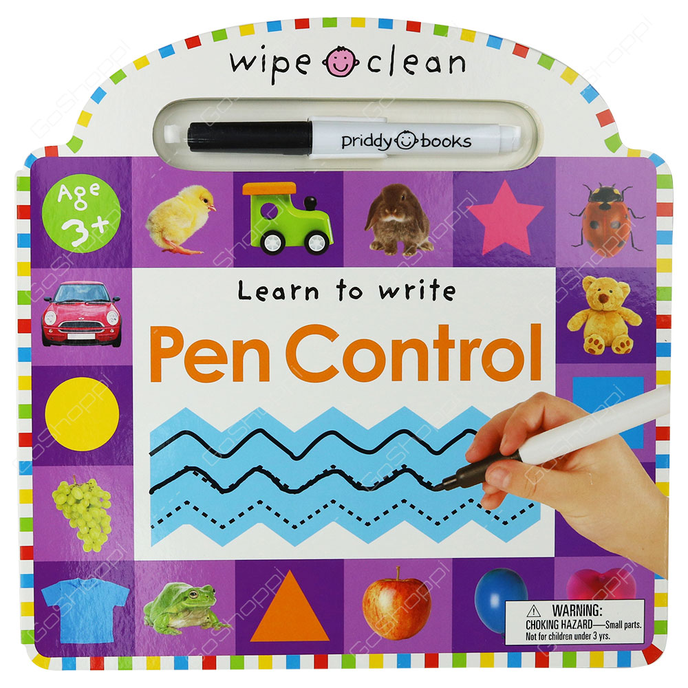 Wipe Clean Learn To Write - Pen Control By Roger Priddy