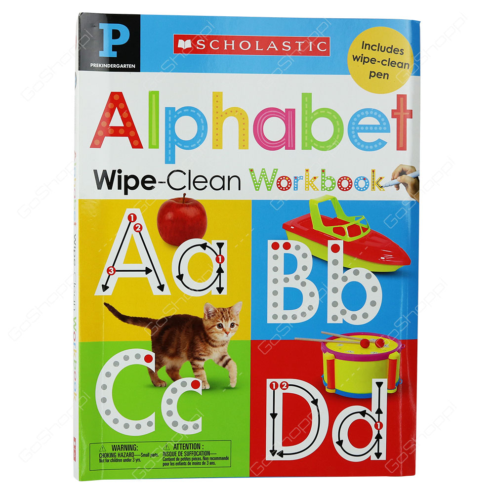 Wipe Clean Workbook - Alphabet