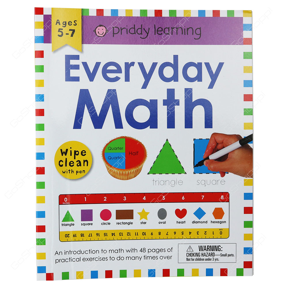 Wipe Clean Workbook - Everyday Math By Roger Priddy