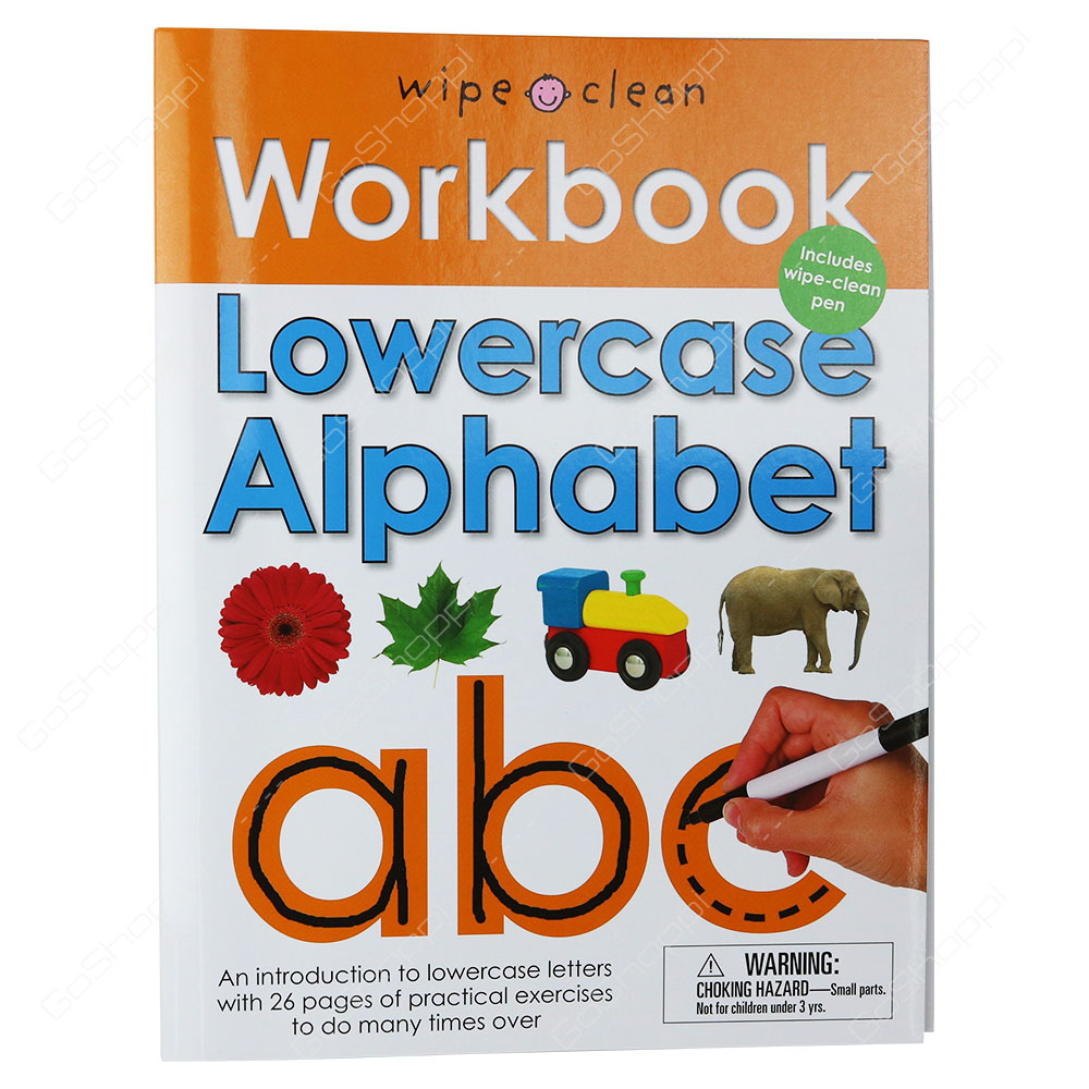 Wipe Clean Workbook - Lowercase Alphabet By Roger Priddy