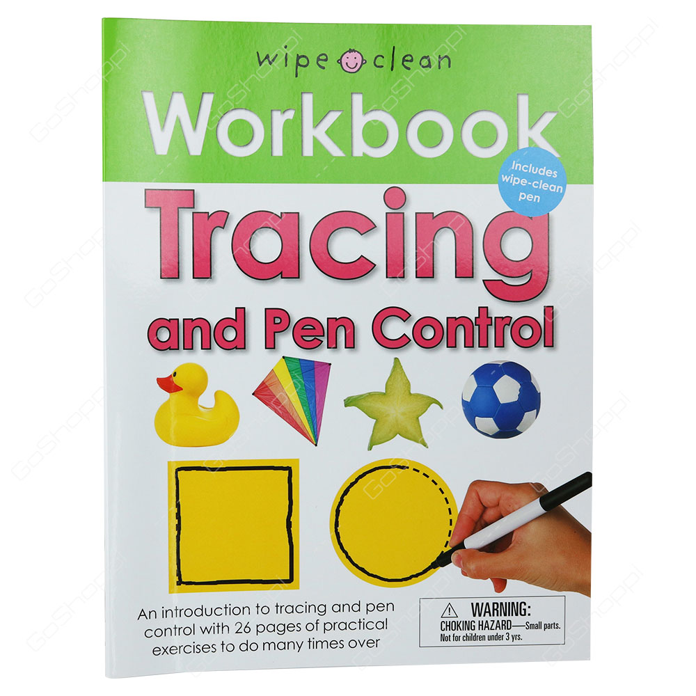 Wipe Clean Workbook - Tracing And Pen Control By Roger Priddy