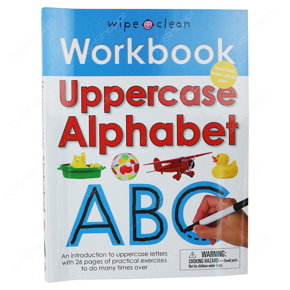 Wipe Clean Workbook - Uppercase  Alphabet By Roger Priddy