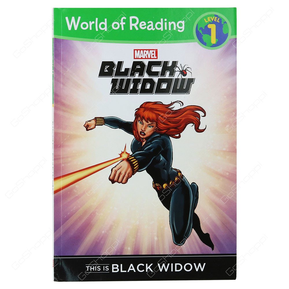 World Of Reading Level 1 - Black Widow This is Black Widow By Clarissa S Wong