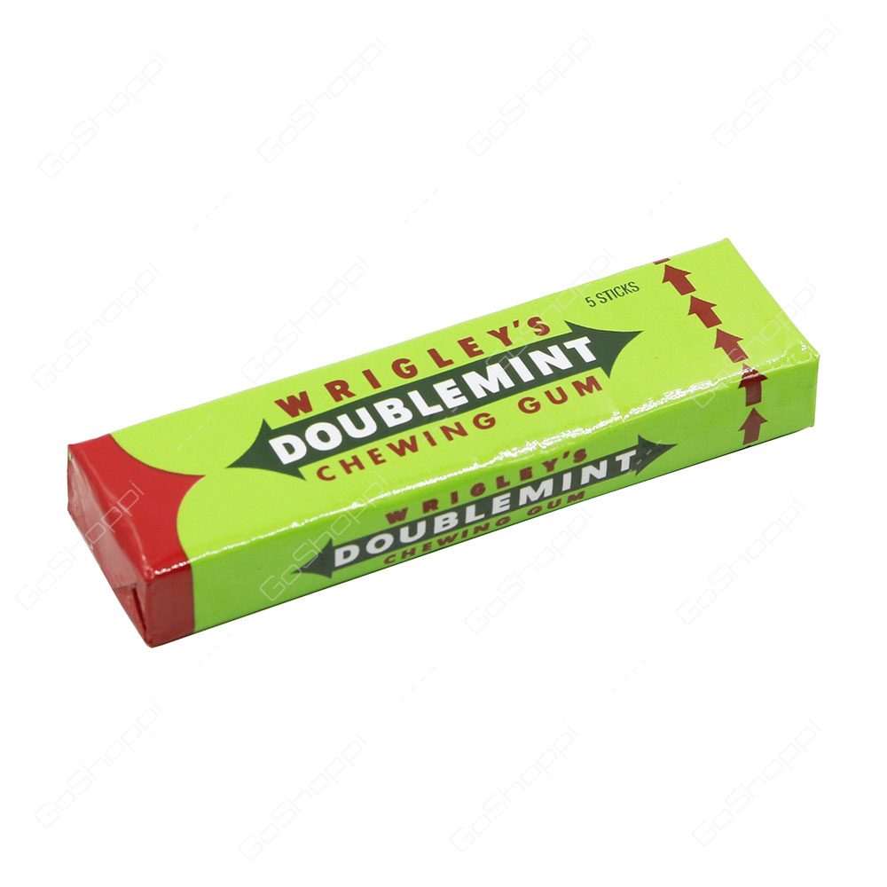 Wrigleys Doublemint Chewing Gum 5 Sticks