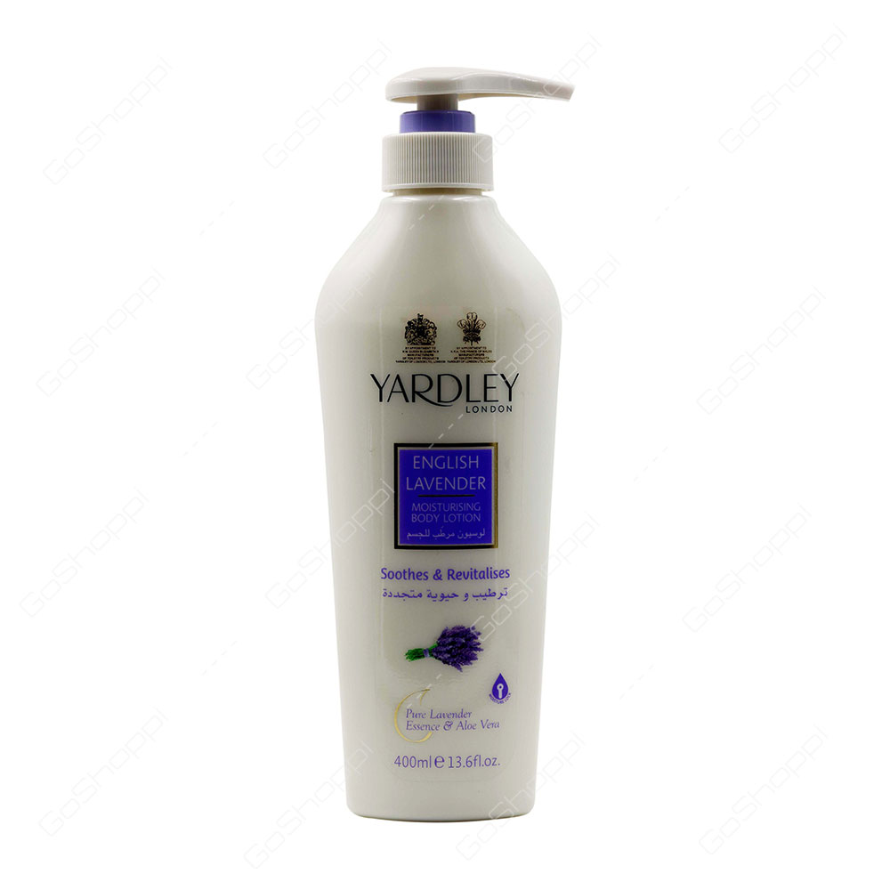 Yardley English Lavender Moisturising Body Lotion 400 ml