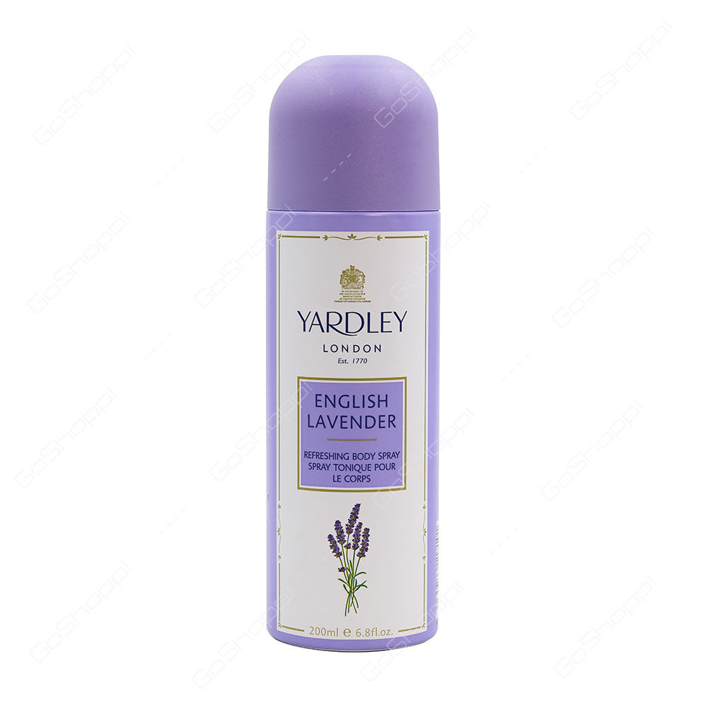 Yardley English Lavender Refreshing Body Spray 200 ml