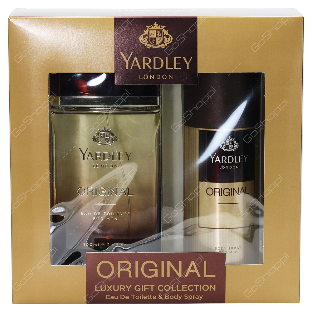 Yardley Original Luxury Gift Collection EDT 100ml And Body Spray 150ml 1 Pack
