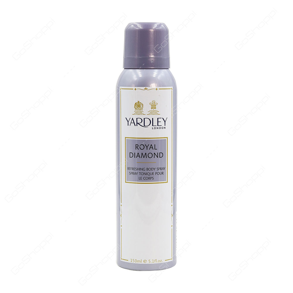 Yardley Royal Diamond Refreshing Body Spray 150 ml