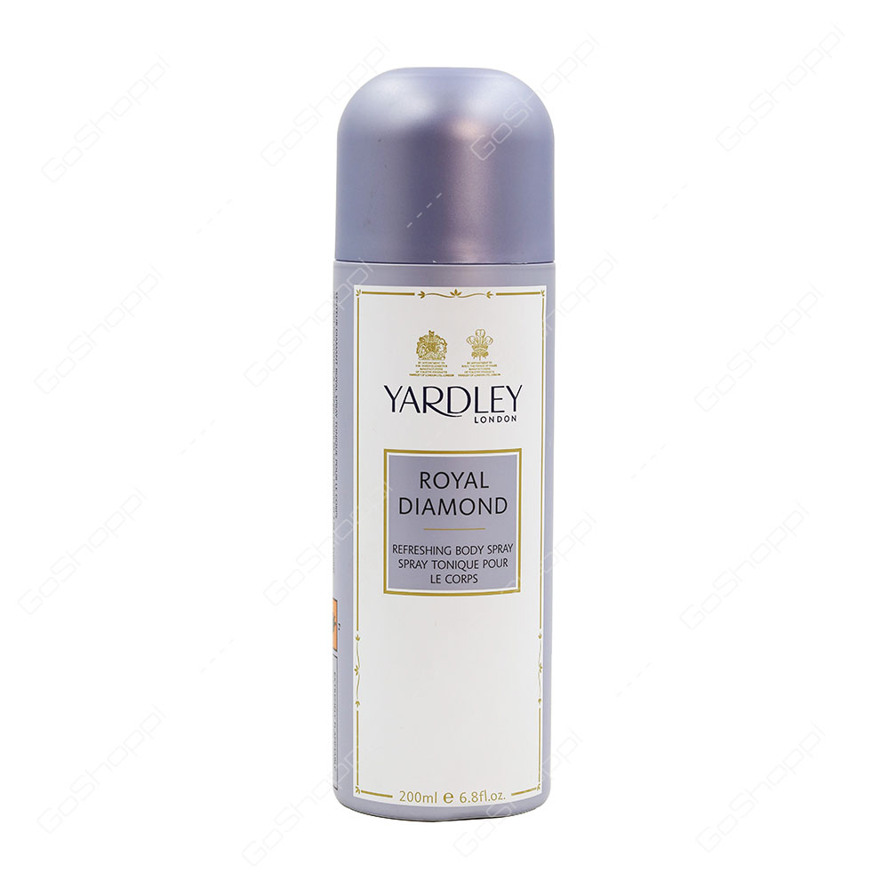 Yardley Royal Diamond Refreshing Body Spray 200 ml