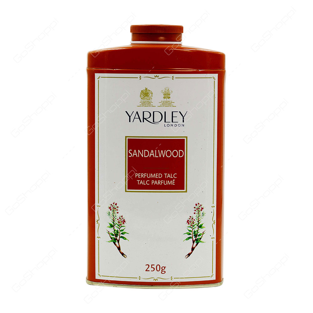 Yardley Sandalwood Perfumed Talc 250 g