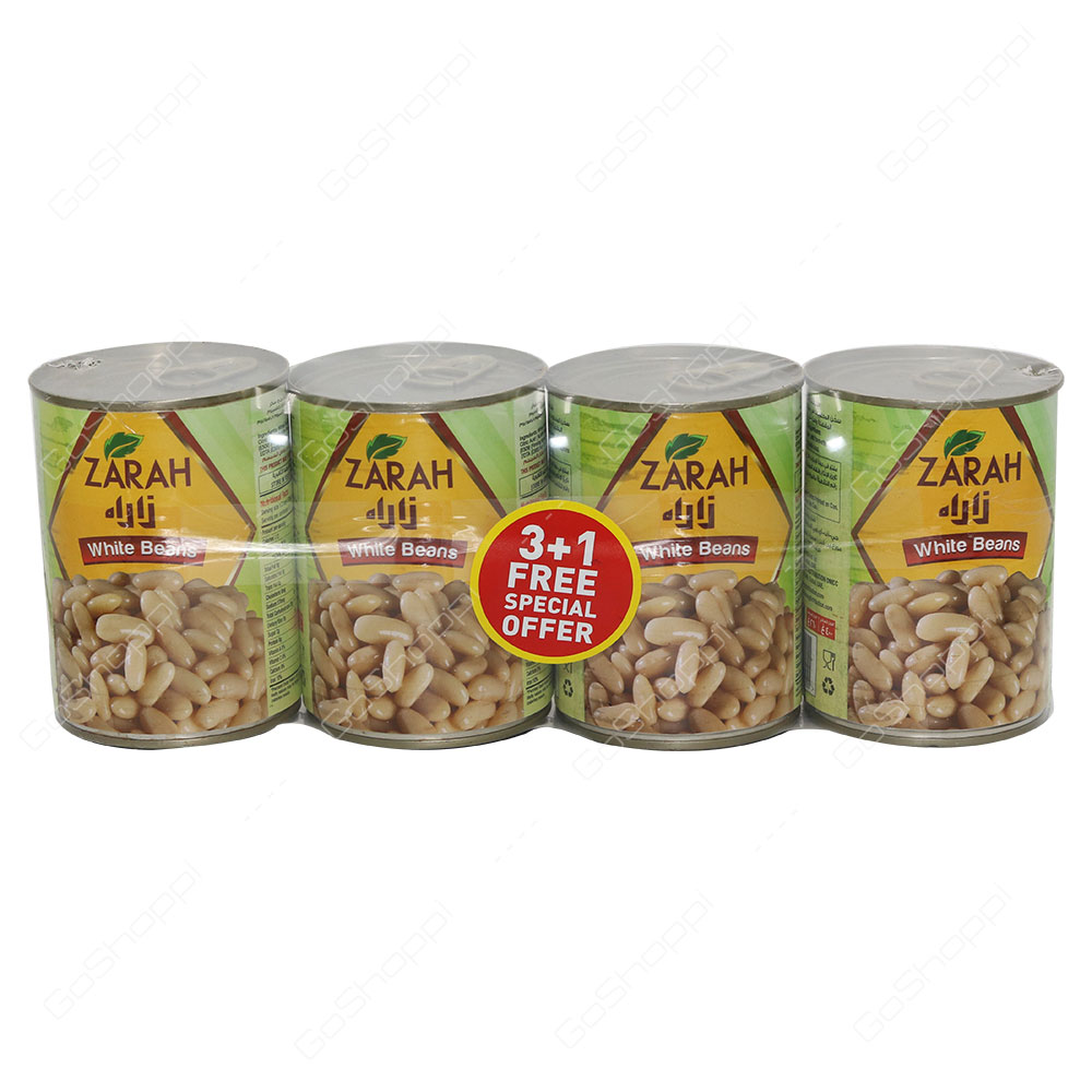 Zarah White Beans 4X260 g