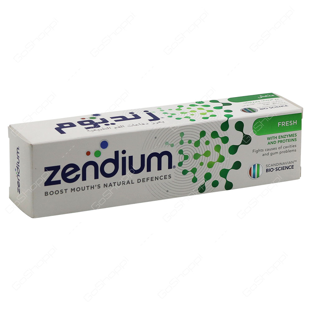 Zendium Fresh With Enzymes And Proteins Toothpaste 75 ml