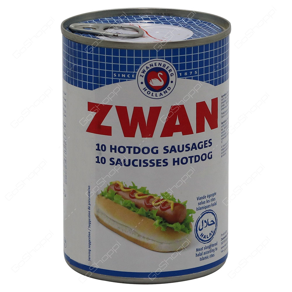 Zwan 10 Hotdog Sausages 400 g