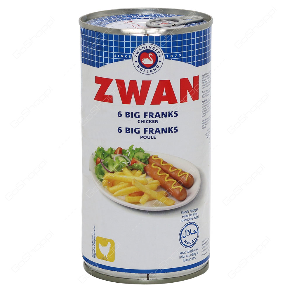 Zwan 6 Big Franks 560 g