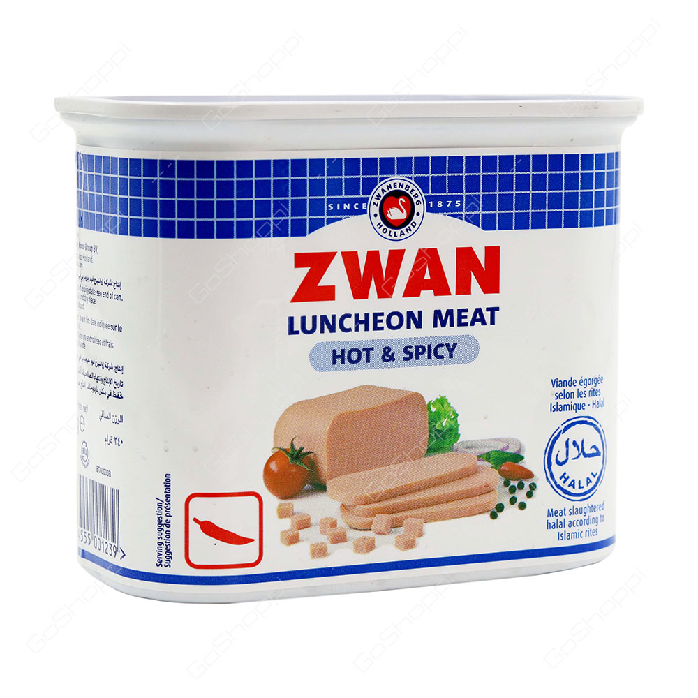 Zwan Luncheon Meat Hot And Spicy 340 g