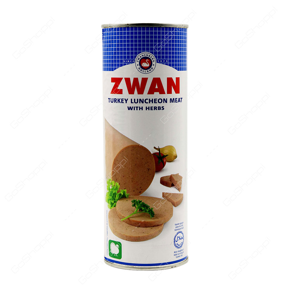 Zwan Turkey Luncheon Meat With Herbs 850 g