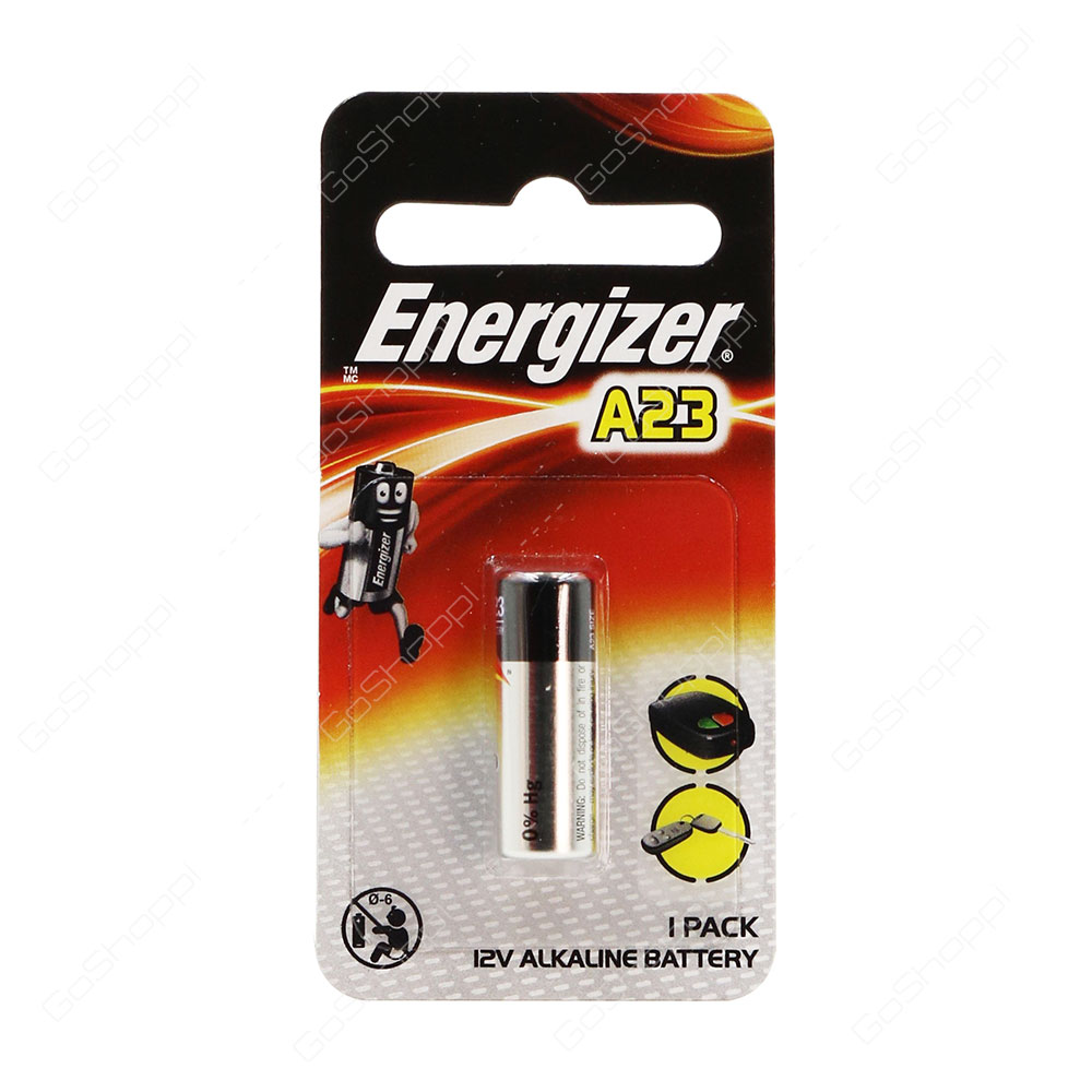 Energizer A23 12V Alkaline Battery 1 Pack